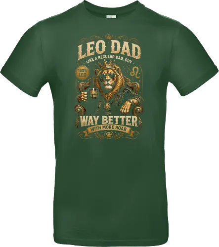 Leo Dad King of the Jungle