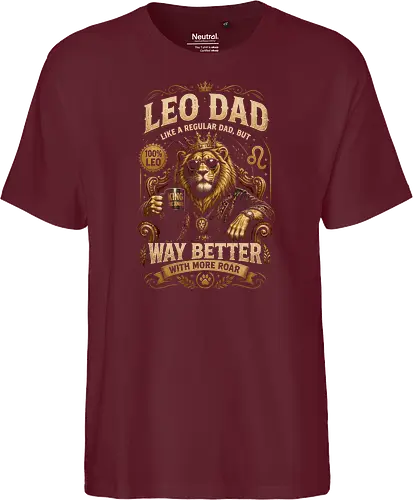 Leo Dad King of the Jungle