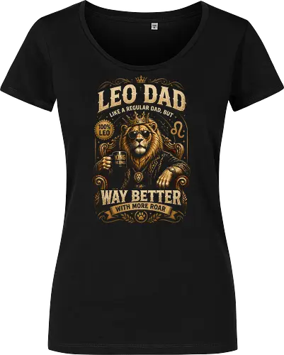 Leo Dad King of the Jungle