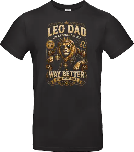Leo Dad King of the Jungle