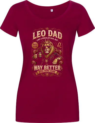 Leo Dad King of the Jungle
