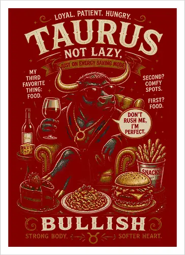 Taurus Zodiac Characteristics Design