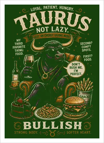 Taurus Zodiac Characteristics Design