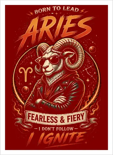 Aries Fearless and Fiery