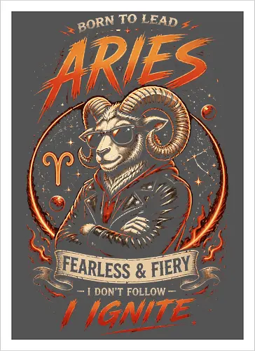 Aries Fearless and Fiery