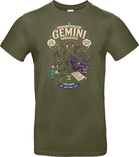 Gemini Bulldogs Illustration