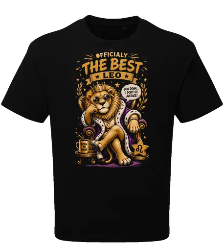 Proud Lion with Leo Zodiac