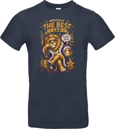 Proud Lion with Leo Zodiac