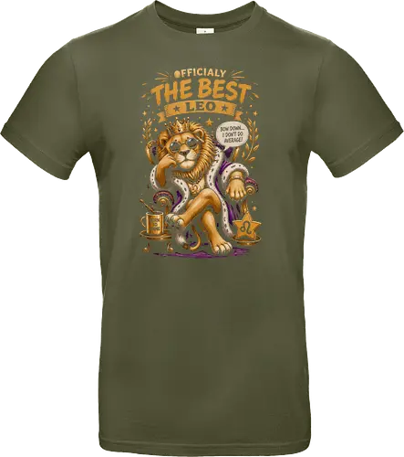 Proud Lion with Leo Zodiac