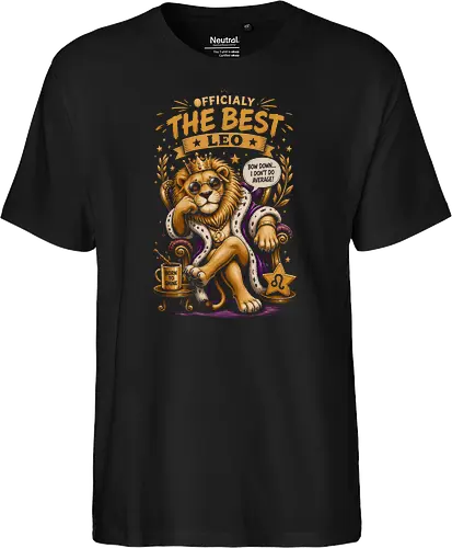 Proud Lion with Leo Zodiac
