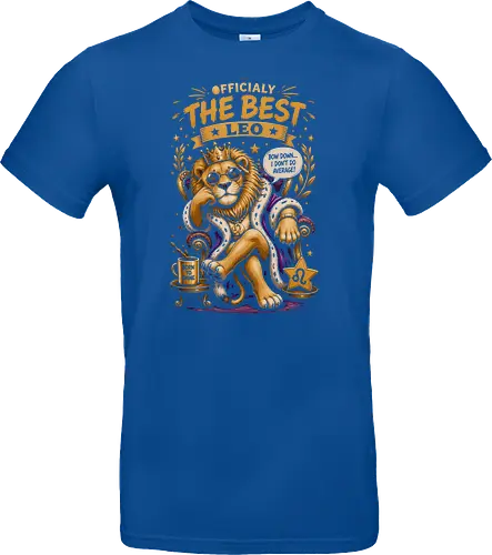Proud Lion with Leo Zodiac