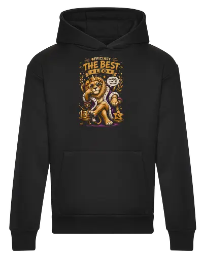 Proud Lion with Leo Zodiac