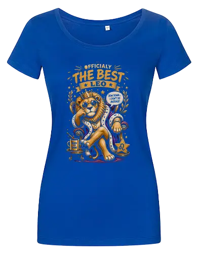 Proud Lion with Leo Zodiac