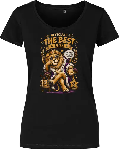 Proud Lion with Leo Zodiac