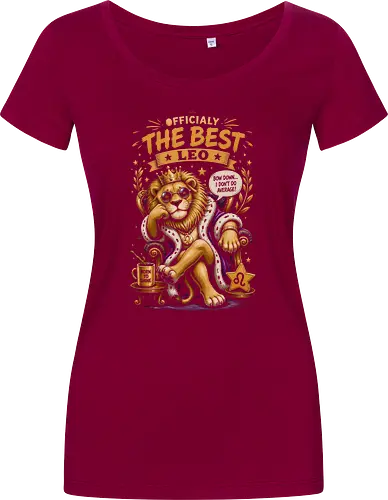 Proud Lion with Leo Zodiac