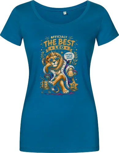 Proud Lion with Leo Zodiac