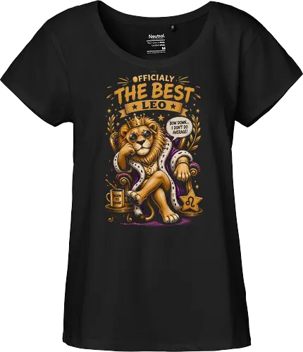 Proud Lion with Leo Zodiac
