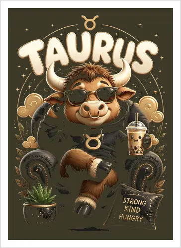 Relaxed Taurus Bull