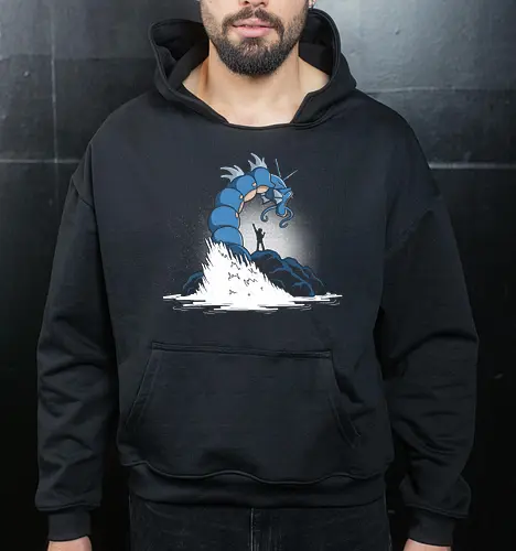 Gyarados - Cropped Hoodie