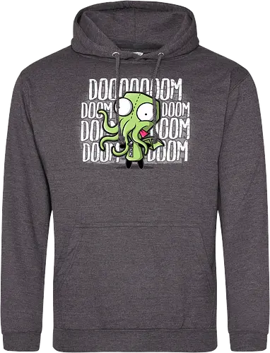 GIRthulhu - Der kosmische Chaos-Mashup - GIRthulhu T-Shirt, kosmischer Mashup, Geek-Kultur, Invasor Zim, Cthulhu, Popkultur Geek, Lovecraft, Kult-Animation, Geek-Mode, Nonsense-Humor, Große Alte, GeekStyle, Missgeschicke, literarischer Horror, kosmisches Doom - Standard Hoodie