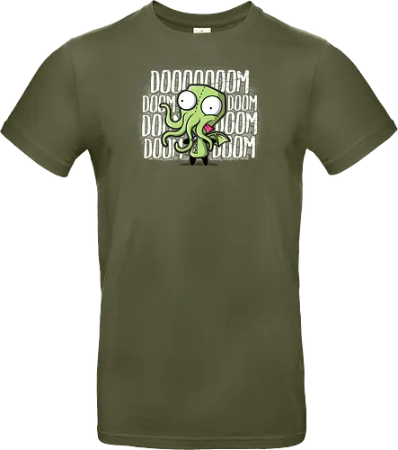 GIRthulhu - Der kosmische Chaos-Mashup - GIRthulhu T-Shirt, kosmischer Mashup, Geek-Kultur, Invasor Zim, Cthulhu, Popkultur Geek, Lovecraft, Kult-Animation, Geek-Mode, Nonsense-Humor, Große Alte, GeekStyle, Missgeschicke, literarischer Horror, kosmisches Doom - Standard T-Shirt
