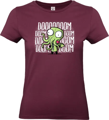 GIRthulhu - Der kosmische Chaos-Mashup - GIRthulhu T-Shirt, kosmischer Mashup, Geek-Kultur, Invasor Zim, Cthulhu, Popkultur Geek, Lovecraft, Kult-Animation, Geek-Mode, Nonsense-Humor, Große Alte, GeekStyle, Missgeschicke, literarischer Horror, kosmisches Doom - Standard T-Shirt (Frauen)