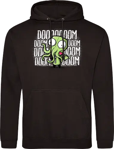 GIRthulhu - Der kosmische Chaos-Mashup - GIRthulhu T-Shirt, kosmischer Mashup, Geek-Kultur, Invasor Zim, Cthulhu, Popkultur Geek, Lovecraft, Kult-Animation, Geek-Mode, Nonsense-Humor, Große Alte, GeekStyle, Missgeschicke, literarischer Horror, kosmisches Doom - Standard Hoodie