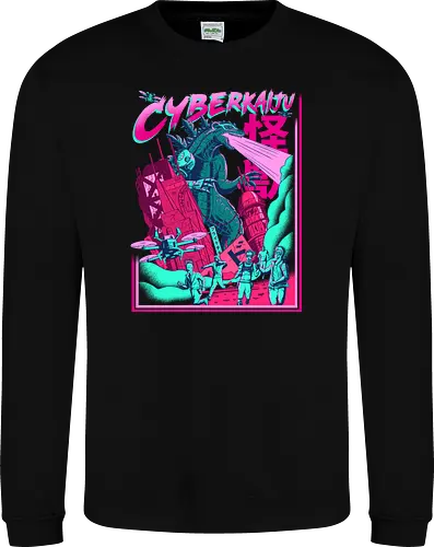 Retro Japanese Cyber Monster