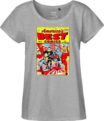 WWII Vintage Superhelden Krieg Comic Retro 1940er