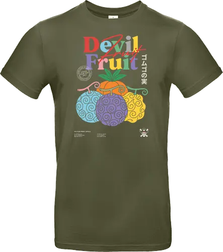 Vintage Devil Fruit Poster