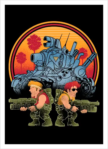 Heavy Machine Gun Sunset