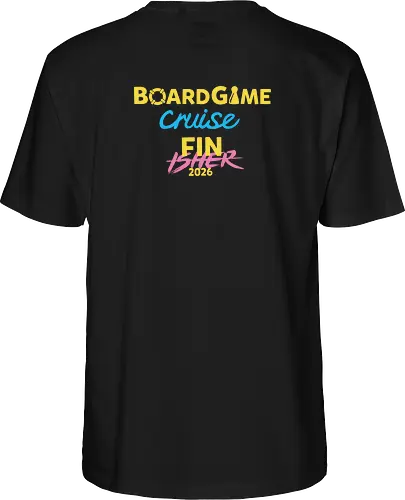 BoardGame Cruise - Finisher 2026 T-Shirt - Fairtrade T-Shirt