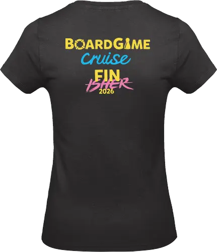 BoardGame Cruise - Finisher 2026 T-Shirt - Standard T-Shirt (Frauen)
