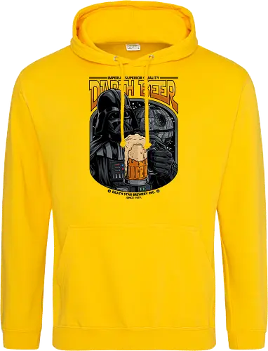 Darth Beer moon Brauerei Parodie - Darth-Bier, Villain, Bierparodie, Science-Fiction-Humor, Dunkle Seite, Bierliebhaber, Craft Beer, Trinkhumor, Imperiale Brauerei, Lustiges Bier, Weltraumfilmparodie, 1977 - Standard Hoodie
