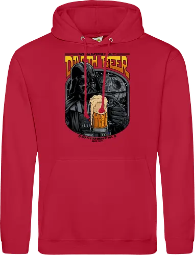 Darth Beer moon Brauerei Parodie - Darth-Bier, Villain, Bierparodie, Science-Fiction-Humor, Dunkle Seite, Bierliebhaber, Craft Beer, Trinkhumor, Imperiale Brauerei, Lustiges Bier, Weltraumfilmparodie, 1977 - Standard Hoodie