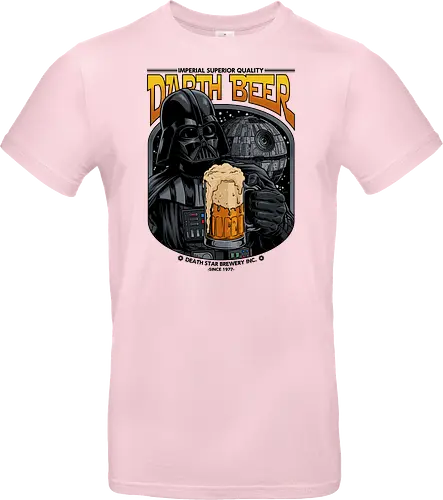 Darth Beer moon Brauerei Parodie - Darth-Bier, Villain, Bierparodie, Science-Fiction-Humor, Dunkle Seite, Bierliebhaber, Craft Beer, Trinkhumor, Imperiale Brauerei, Lustiges Bier, Weltraumfilmparodie, 1977 - Standard T-Shirt