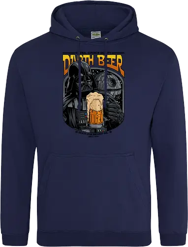 Darth Beer moon Brauerei Parodie - Darth-Bier, Villain, Bierparodie, Science-Fiction-Humor, Dunkle Seite, Bierliebhaber, Craft Beer, Trinkhumor, Imperiale Brauerei, Lustiges Bier, Weltraumfilmparodie, 1977 - Standard Hoodie