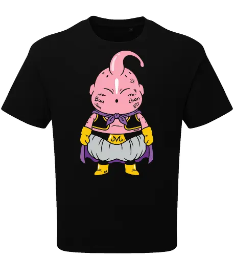 Grumpy Buu-Chan: Pastel Anime Graphic