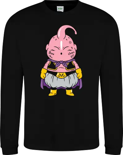 Grumpy Buu-Chan: Pastel Anime Graphic