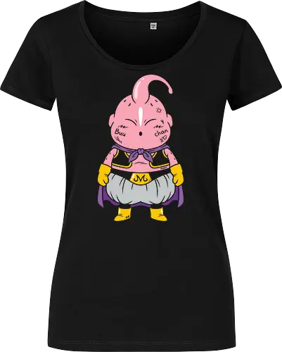 Grumpy Buu-Chan: Pastel Anime Graphic