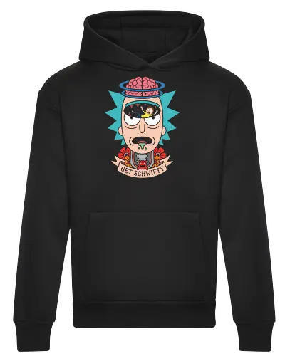 Schwifty Mind Trip: Neo-Traditional Graphic