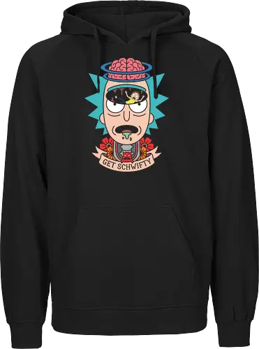 Schwifty Mind Trip: Neo-Traditional Graphic