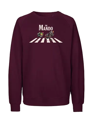 The Mando - Space Opera, grogu, mando, Bounty Hunter, Alien, baby, cute, star, Villain - Fairtrade Sweatshirt