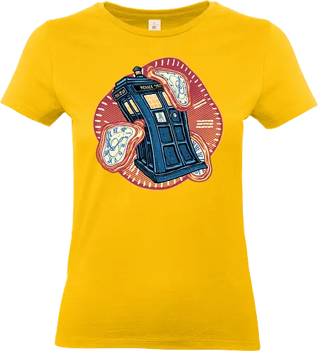 The Distortion of Time - TV show, TV series, time machine, retro, time travel, space, science fiction, time - Standard T-Shirt (Frauen)