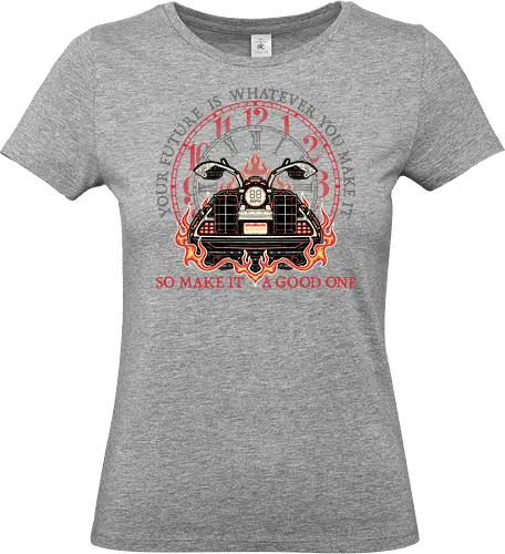 A Good Future - Movie, film, classic movie, time travel, family, sci-fi, comedy, future - Standard T-Shirt (Frauen)