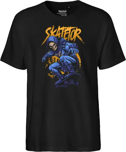 Skatetor – Skateboarding-Skeletor: Retro-Cartoon-Mashup