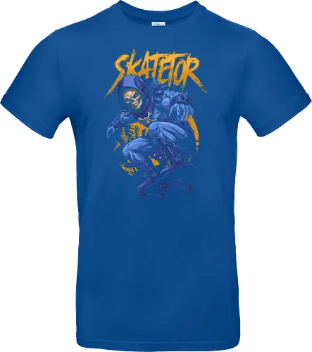 Skatetor – Skateboarding-Skeletor: Retro-Cartoon-Mashup