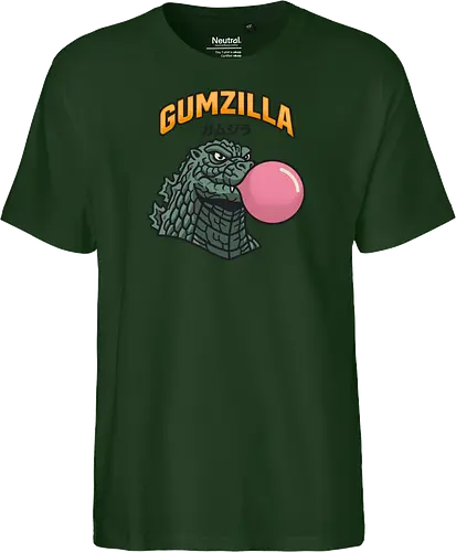 Retro Gumzilla Kaiju-Kaugummi-Parodie