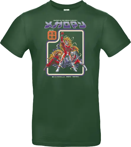 Megaloman Super Fusion Tokusatsu Anime Mashup
