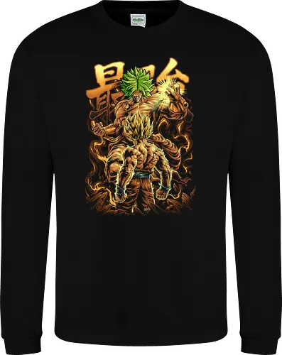 Broly vs. Goku – Legendärer Super-Saiyajin-Anime-Kampf - Sweatshirt